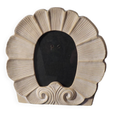 Seashell photo frame