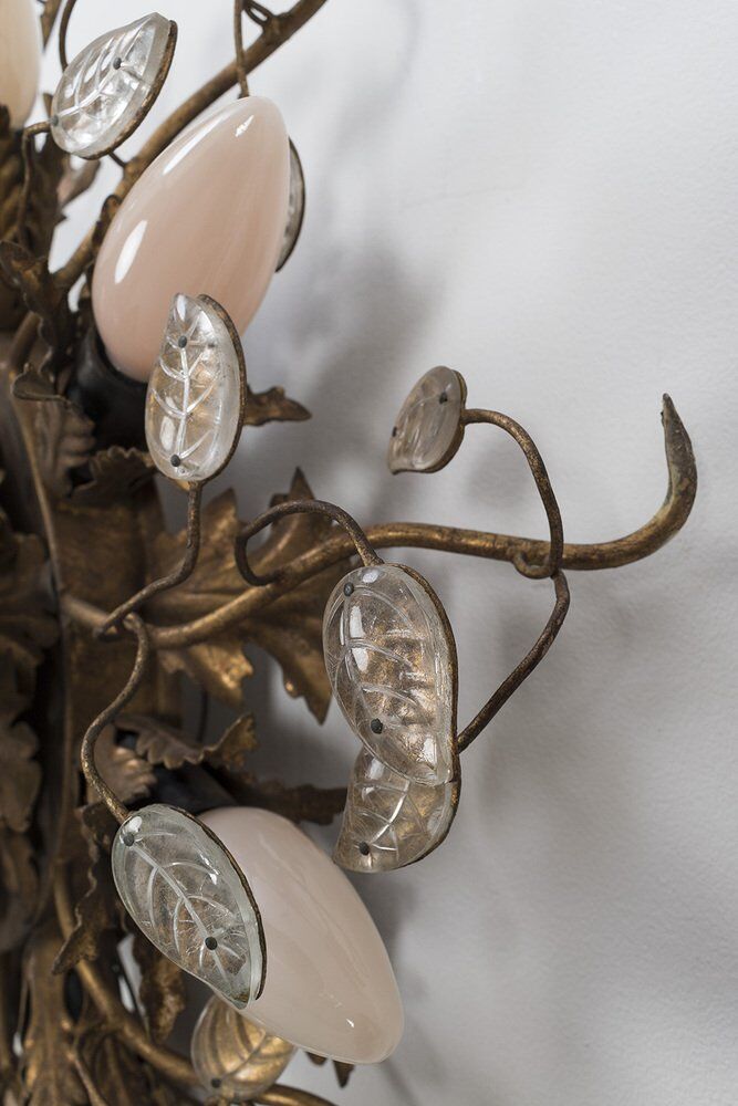 Ceiling Light with Floral Design from Banci Firenze