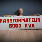 Enamelled plate transformer