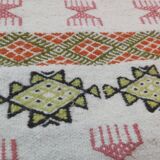 Traditional handmade margoum carpet