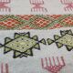 Traditional handmade margoum carpet