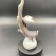 Vintage sculpture of two sturgeons in porcelain Hollóháza – Hungary