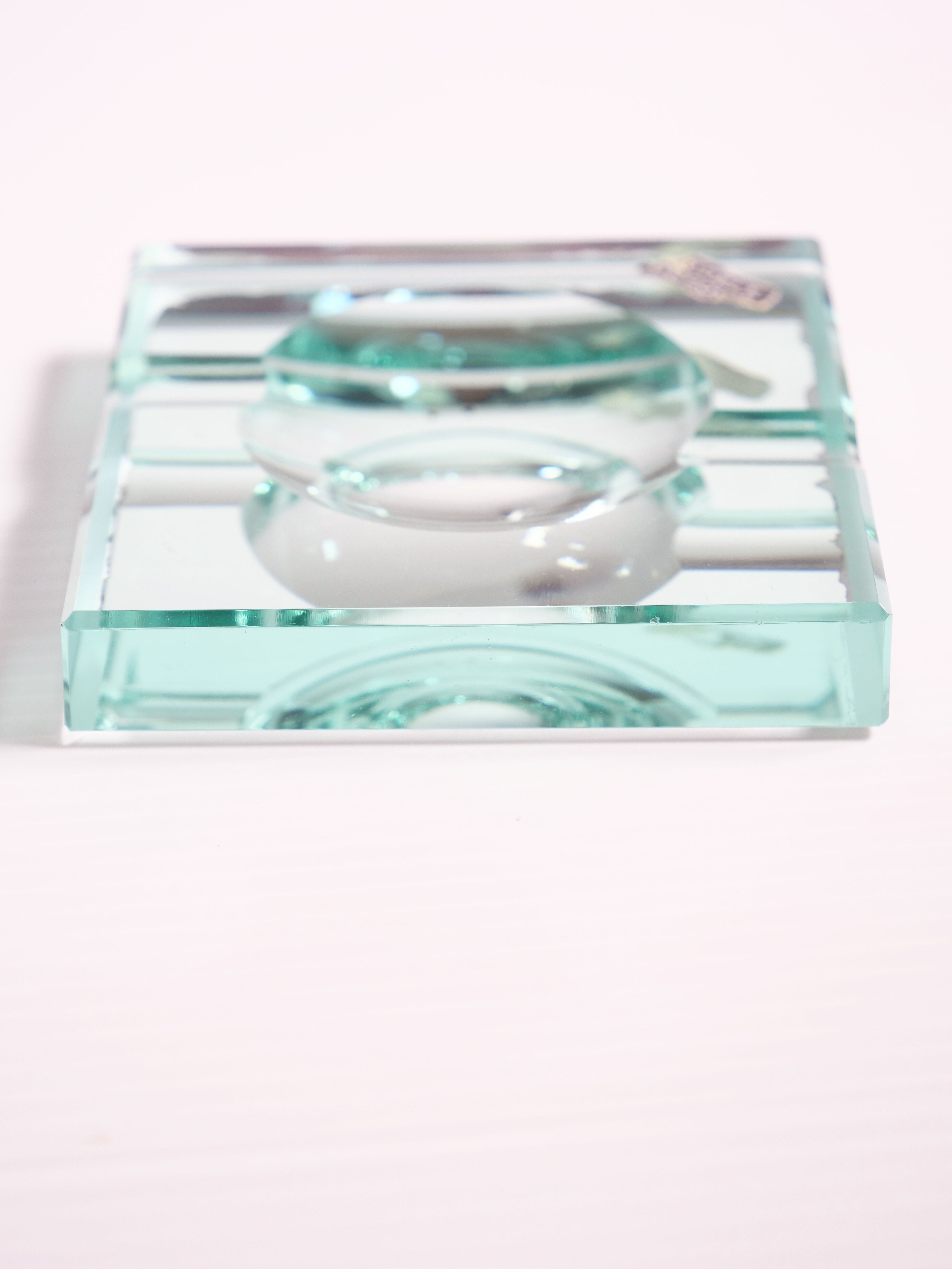 Ashtray art deco mirror by Jean Luce