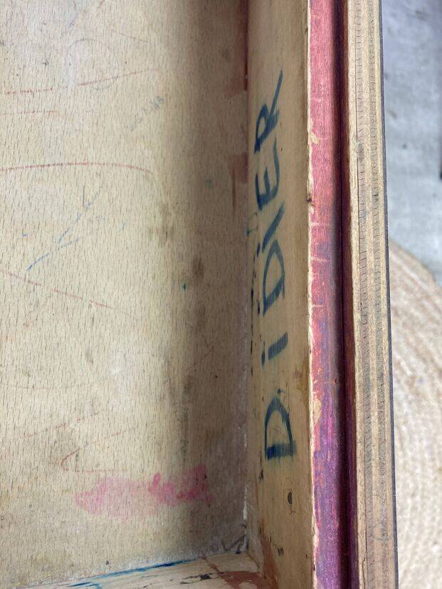 Vintage school desk