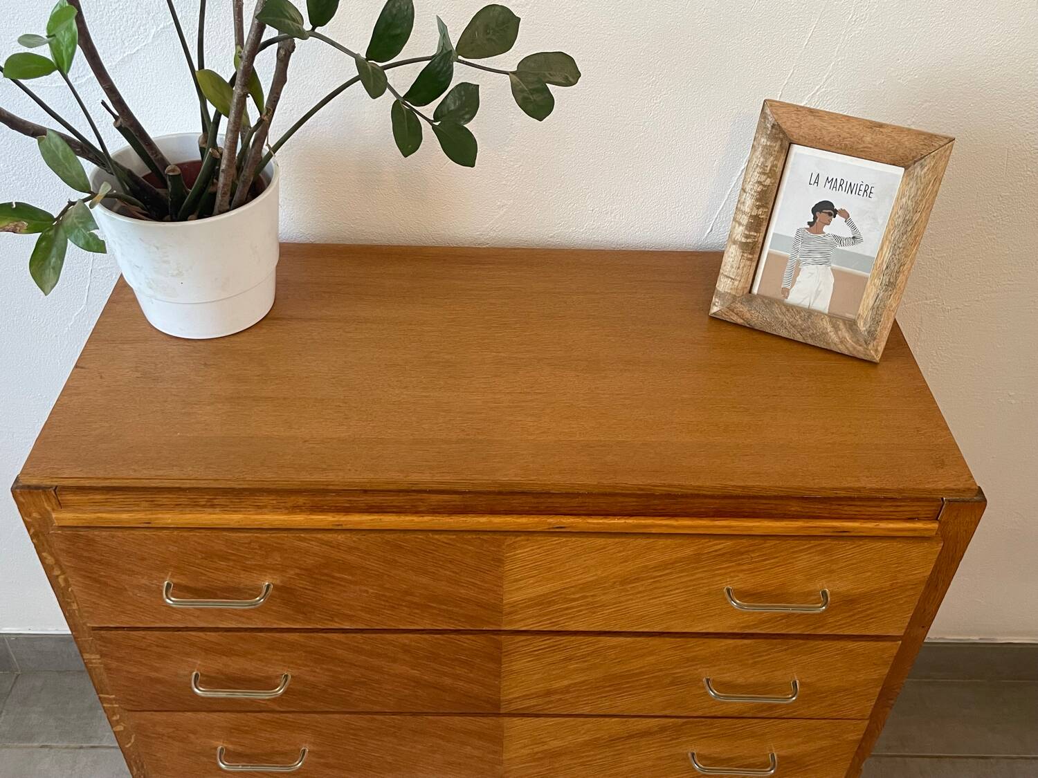 Charmante commode vintage en chêne