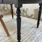 Oval pine farm table with 2m extensions