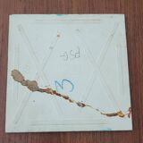 Pond earthenware tile - vintage