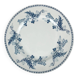 KG Luneville "Luculus" pedestal plate, late 19th-early 20th century