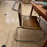 Set of six vintage MR 10 Mies Van der Rohe Knoll chairs