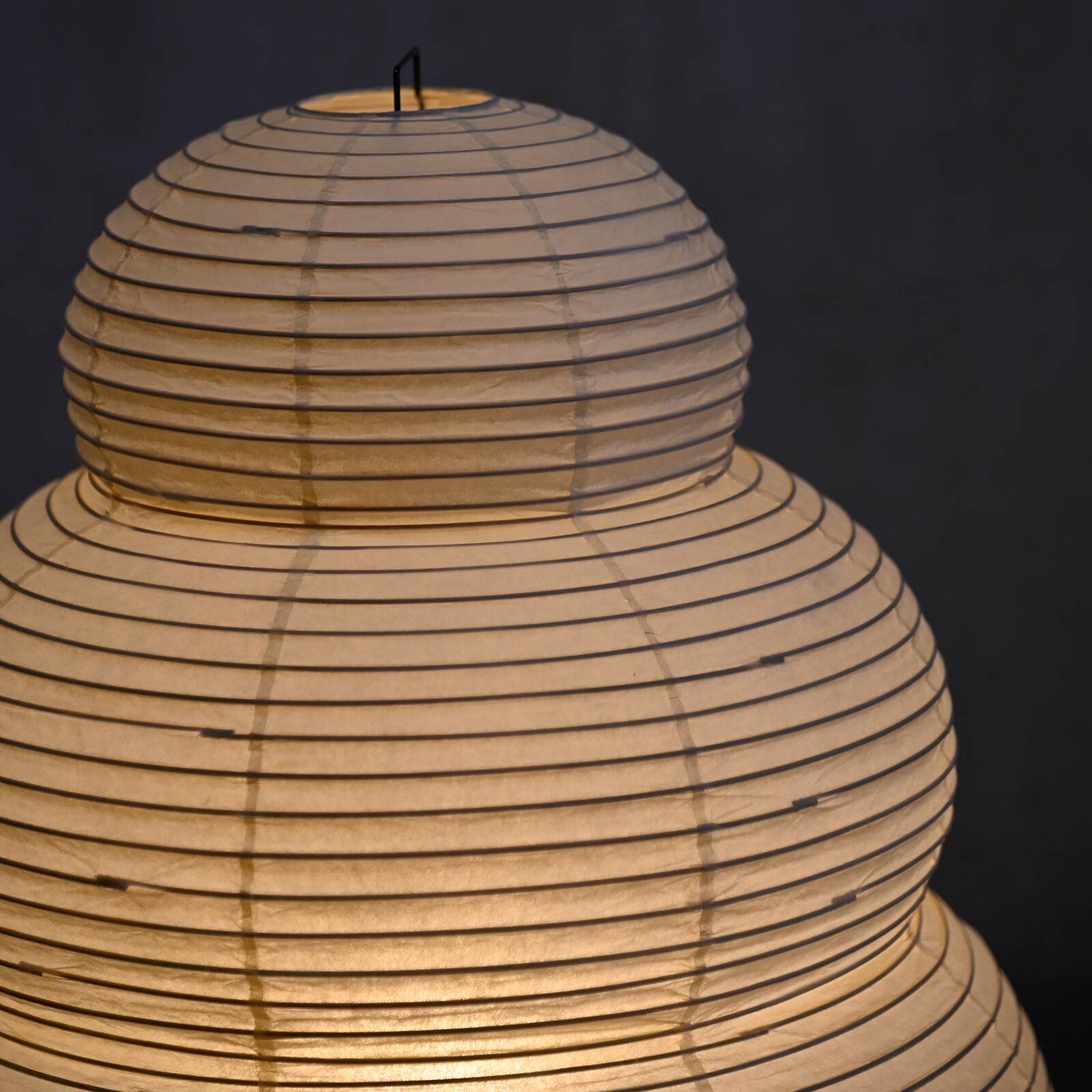 Isamu Noguchi Model 24N Akari Light Sculpture Handcrafted by Ozeki, Japan