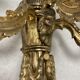 Wall light in gilded bronze