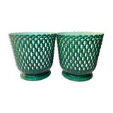 Jar covers in vintage Bakelite Syla