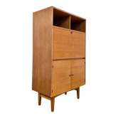 Secrétaire scandinave en teck, années 1970