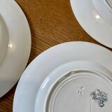 Set of 12 Saint Amand plates