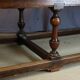 Table de salle à manger en chêne, XIXème siècle