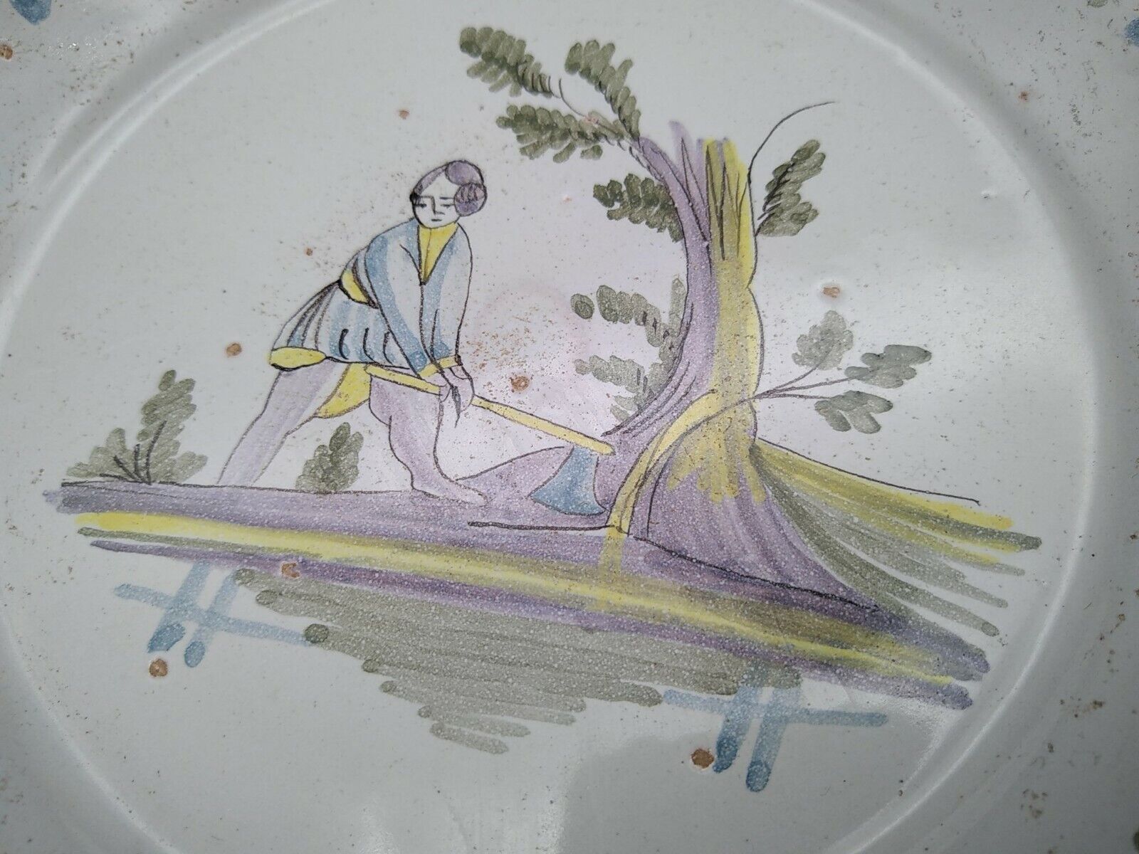Plate eighteenth century
