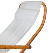 Set of Vintage Deck Chairs in Bamboo and Brass by Vivai Del Sud, 1970s