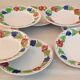 Assiettes plates, faïence de Moselle, Niderviller