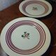 Gien floral plates