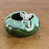 Vintage mouse ashtray