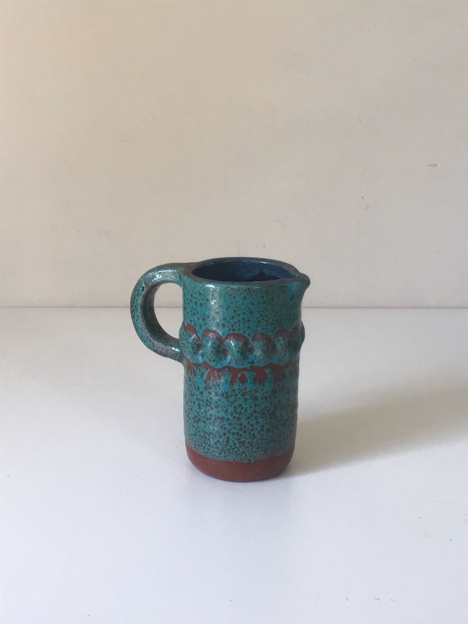 Ceramic pitcher accolay 60 years