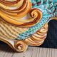 Vintage Ceramic Wall Decorative Fish - Mediterranean Style Decoration