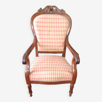 Antique louis philippe style armchair