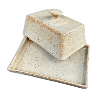Enamelled sandstone buttermaker-70s