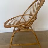 Chaise enfant en rotin