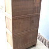 Library md in oak modular shelf