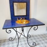 Meuble salle de bain, vasque et miroir