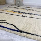 Tapis berbère marocain artisanal 207 x 144 CM