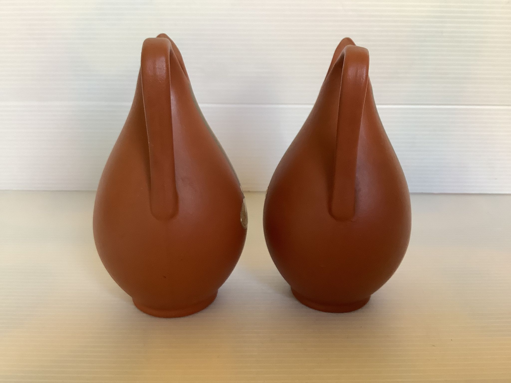 Paire de vases terra cotta Sawa foreign