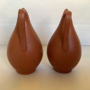 Paire de vases terra cotta Sawa foreign
