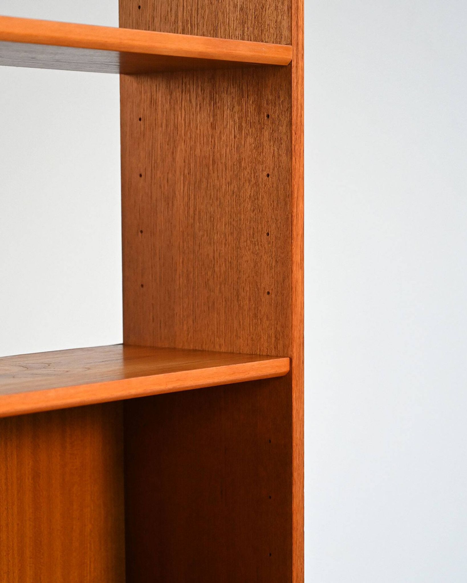 Scandinavian teak bookcase, 1950s/1960s