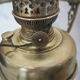 Old suspension in opaline and brass