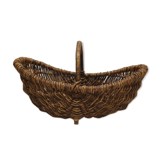 Old wicker basket