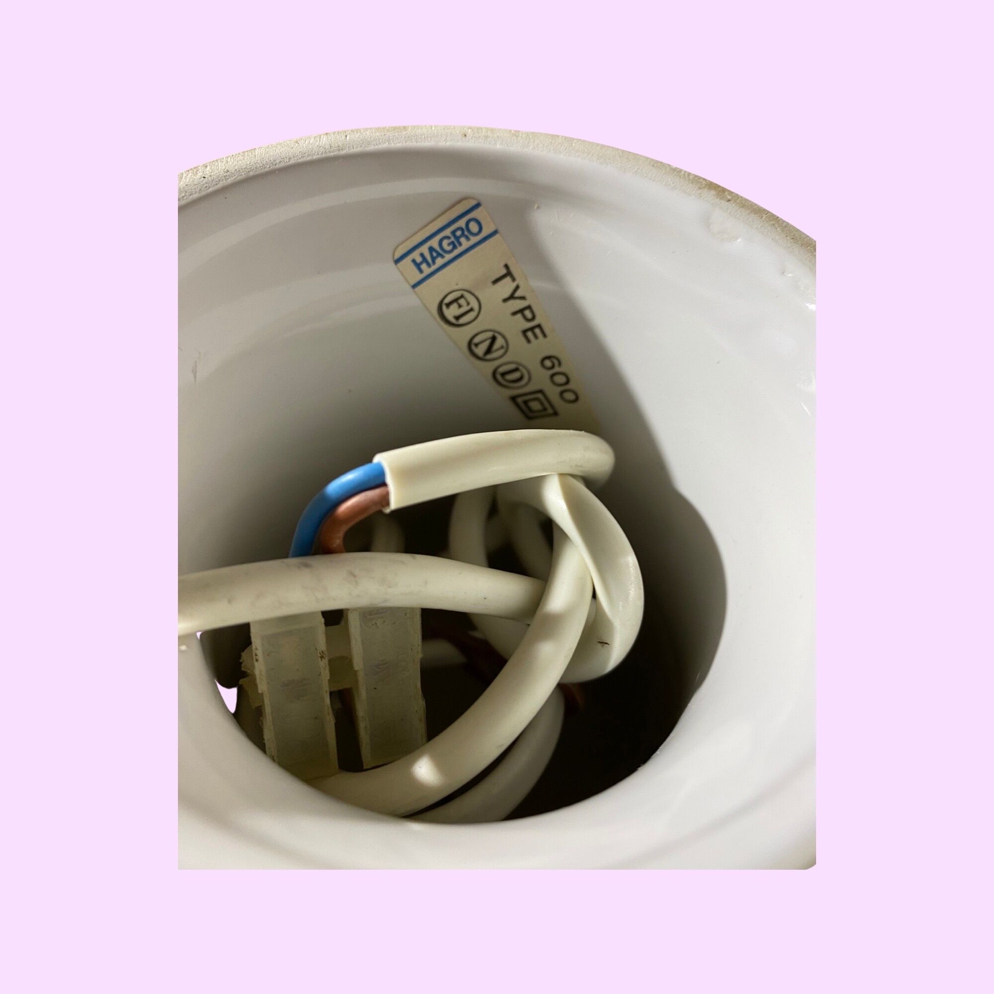 White Retro Danish Desk Light | Scandinavian Table Lamp From The Mid Century Made In Denmark | White