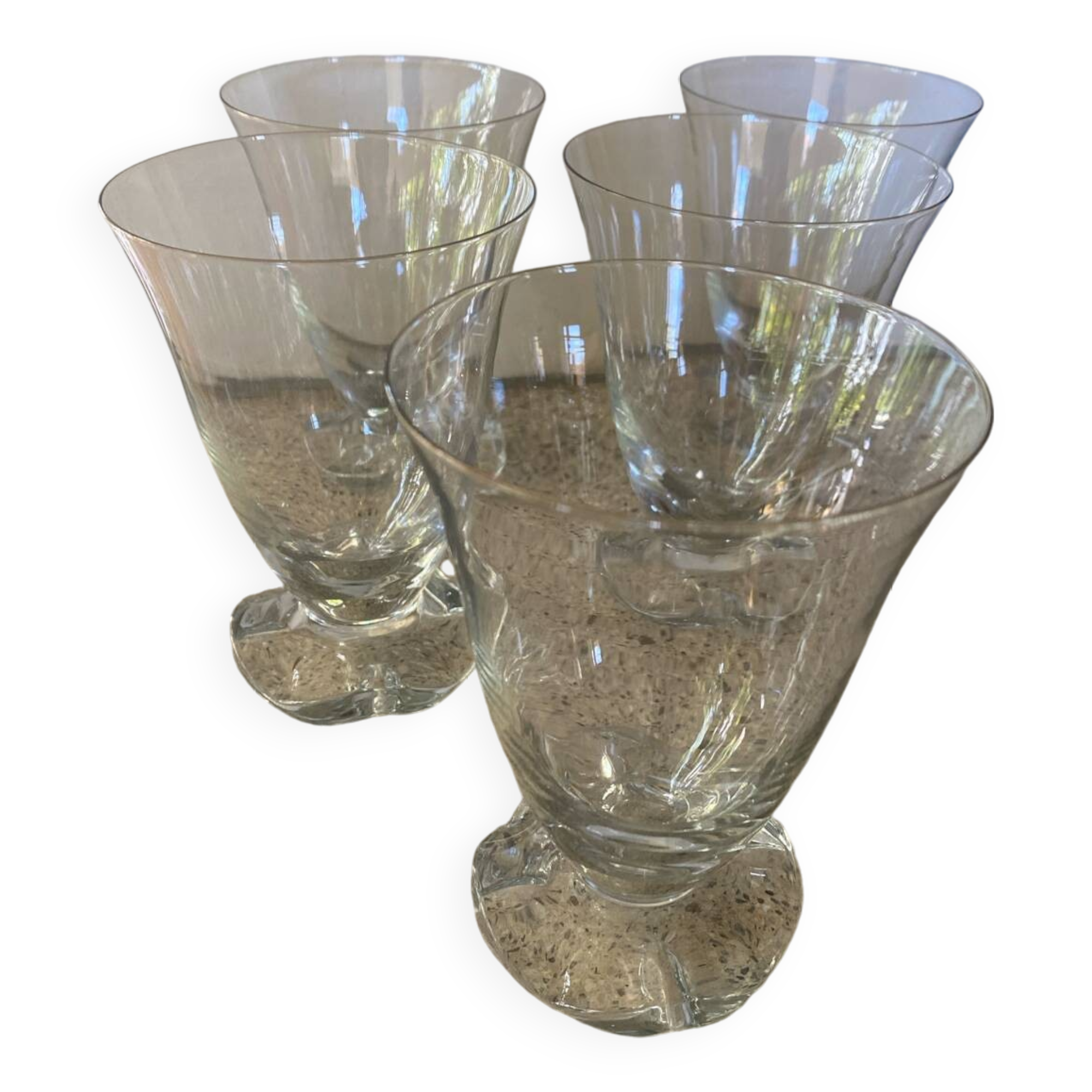 5 glass water glasses