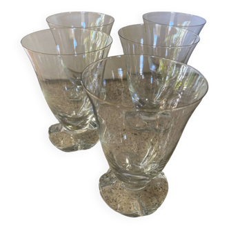 5 glass water glasses