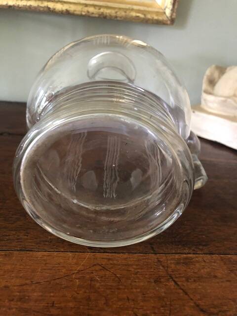 Carafe of cut glass