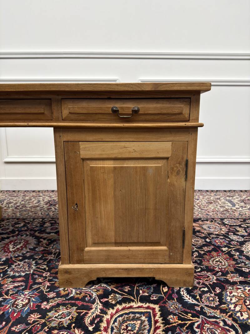 Bureau en teck classique anglais