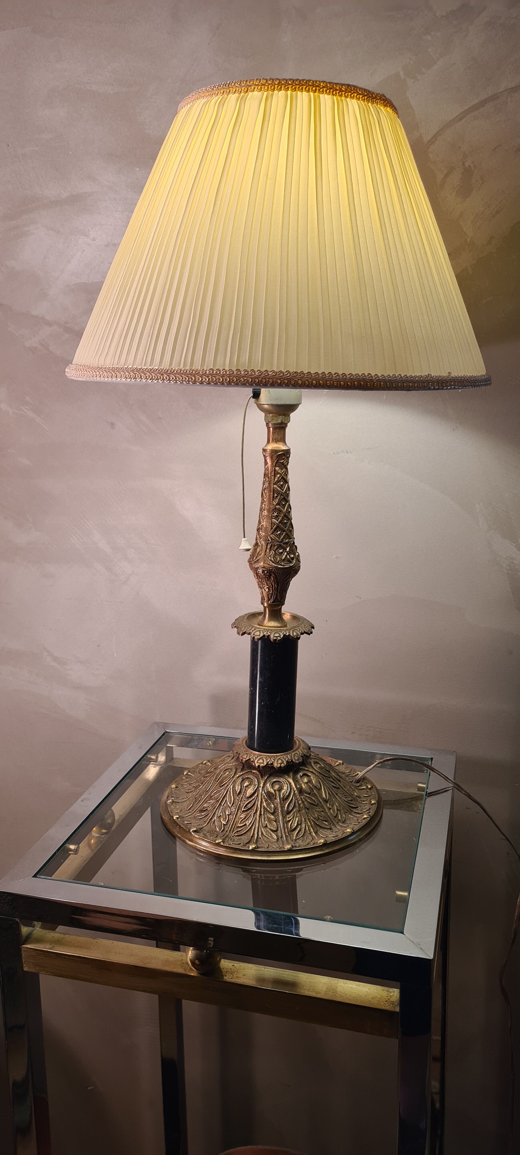 Pull lamp art deco