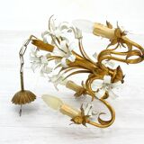 Lustre fleuri, Allemagne, années 70