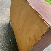Scandinavian mahogany buffet sideboard from the 1950s.