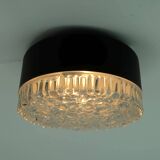N° 1 sur 2 - plafonnier ou applique murale Staff modèle a 226 verre bullé années 60-70