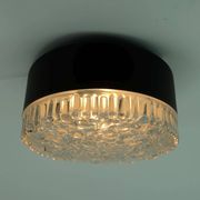No. 1 of 2- staff ceiling lamp or wall lamp model a 226 bubble glass 60s70s