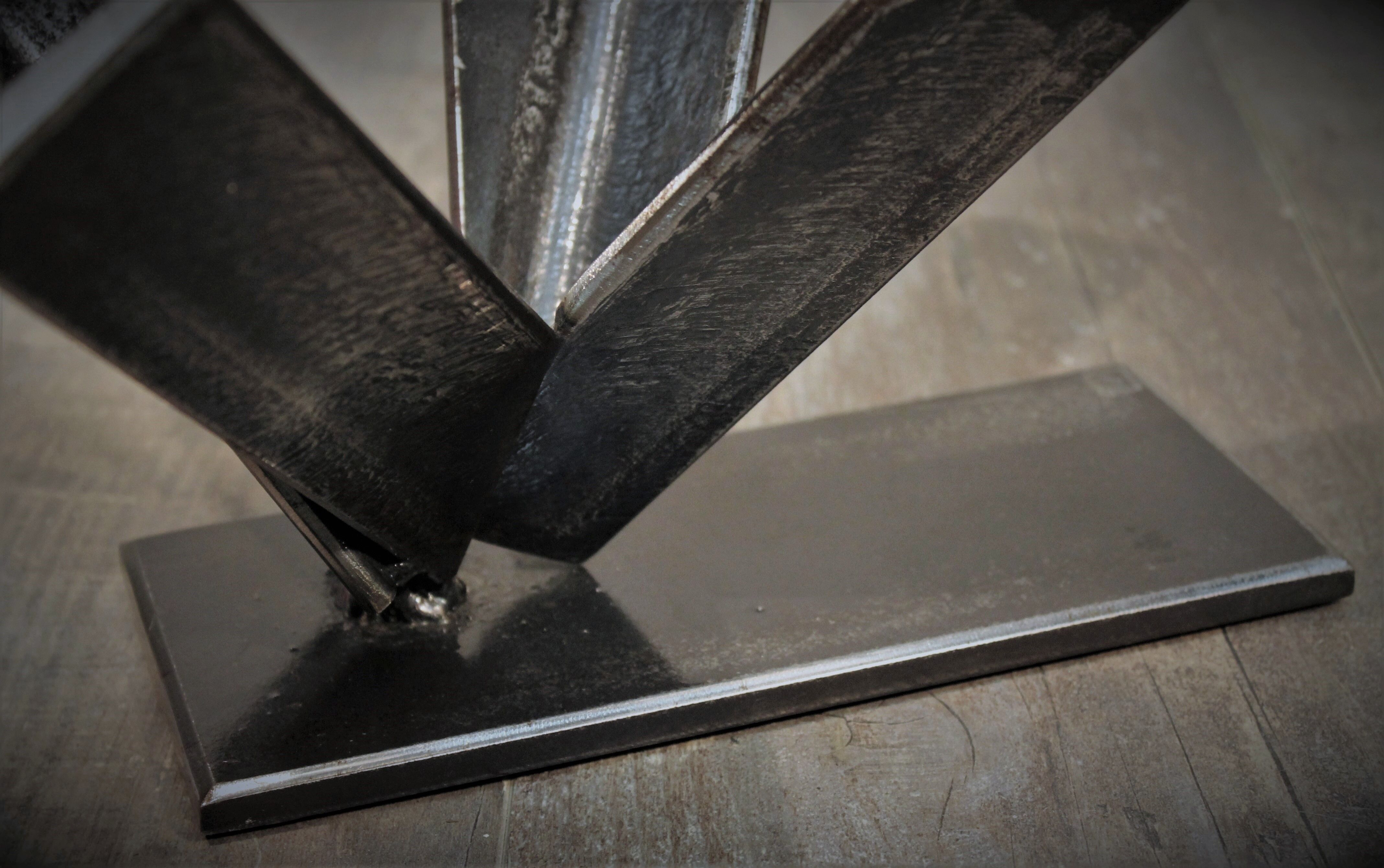 Vintage metal table center