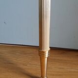 Formica corner shelf neck and gilded metal