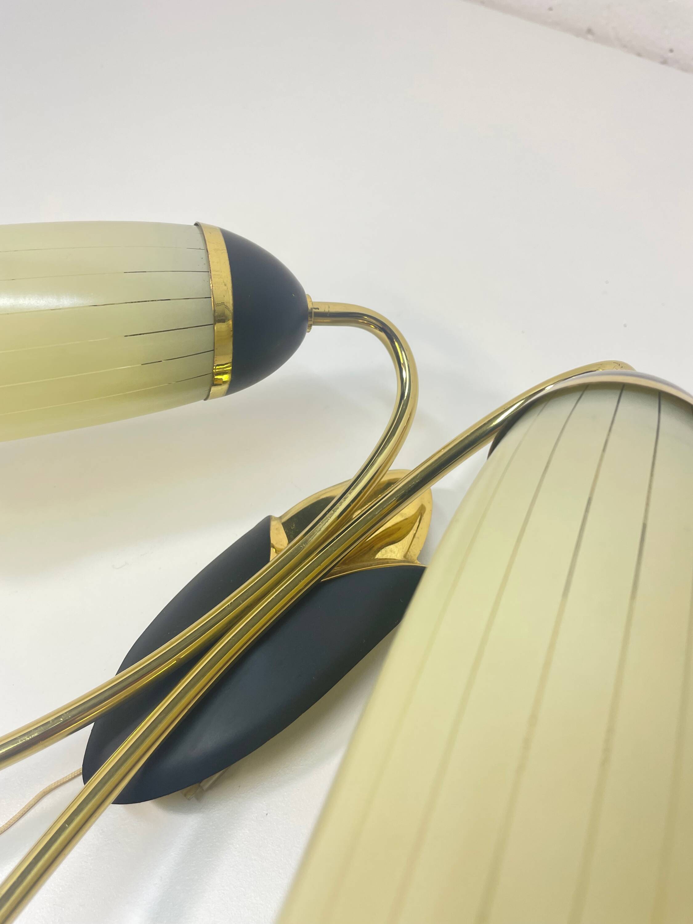 Double wall lamp from the 70s